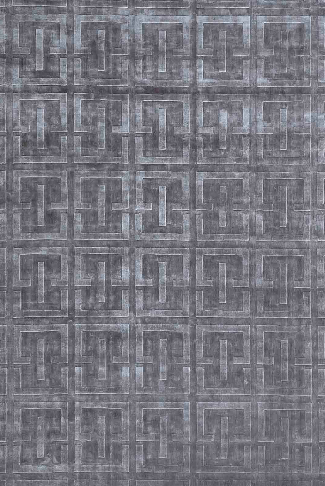 Slate Symmetry - Handmade Rug (300x400 CM)
