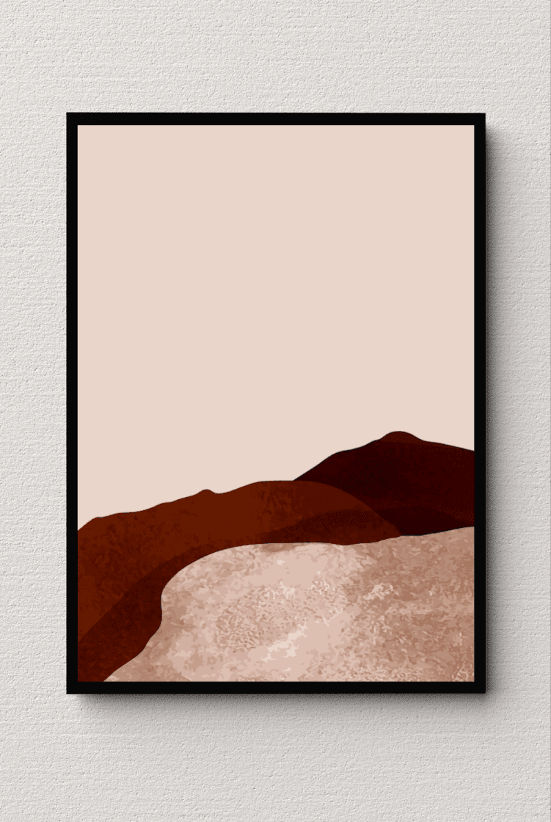 Arid Serenity Wall Art III