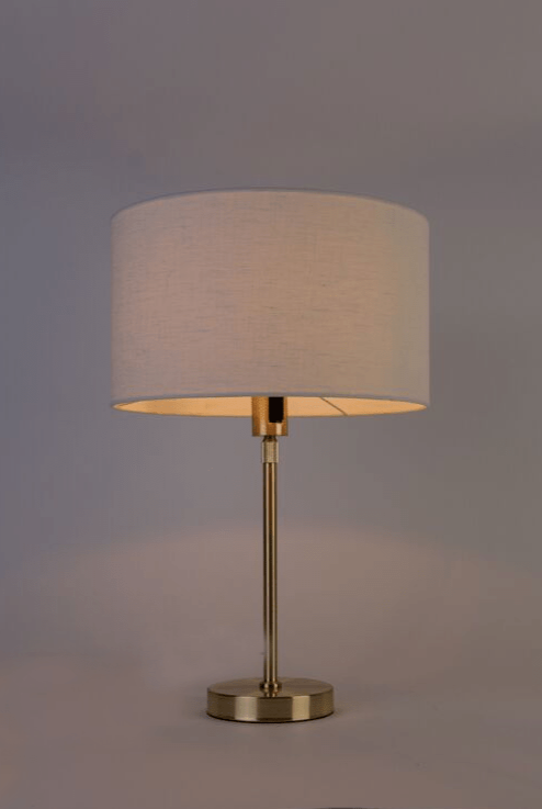 Classic Beige Fabric Table Lamp (45 CM)