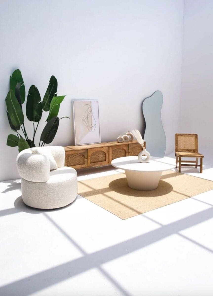 Bianca Lime Stone Coffee Table (4 Sizes) Homekode