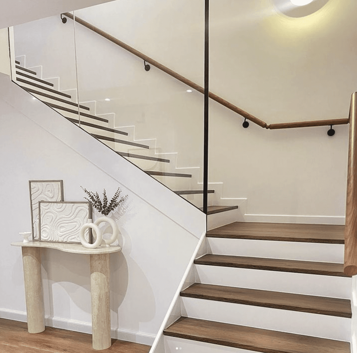 Nola Travertine Irregular Top Console