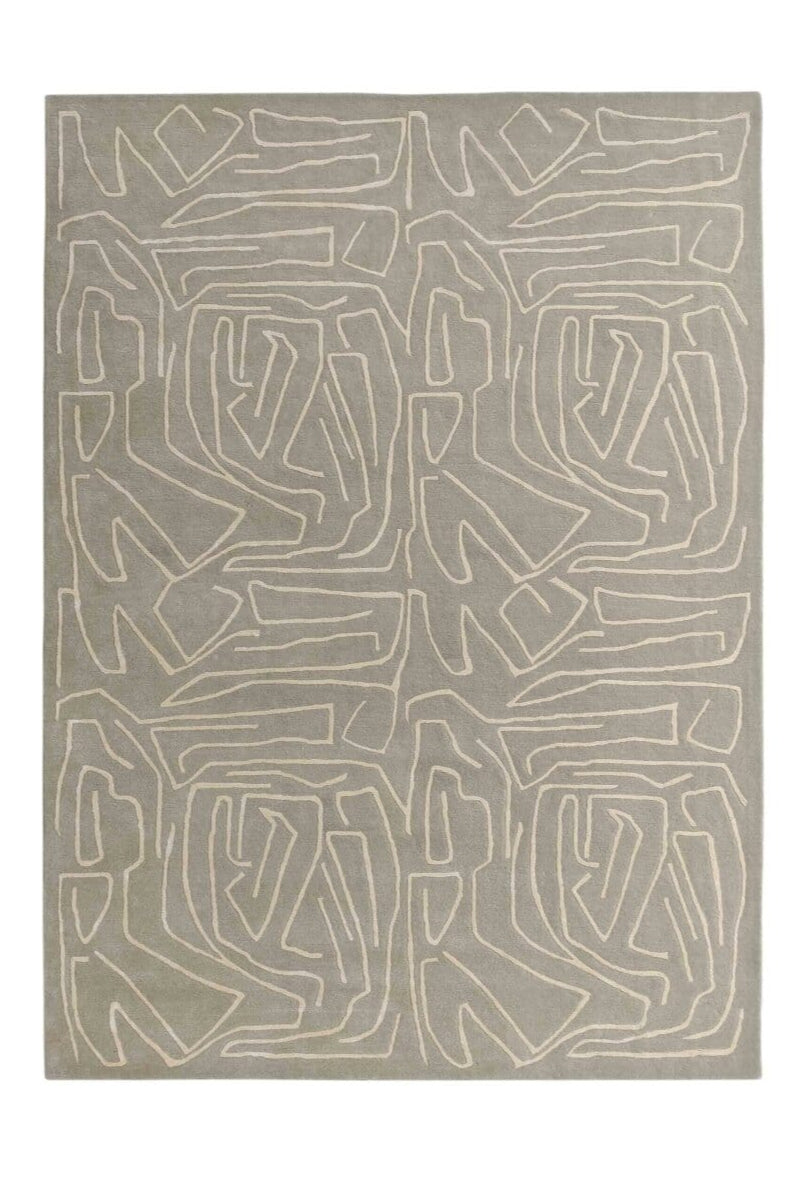 Abstract Serenity - Handmade Rug (250x350 CM)