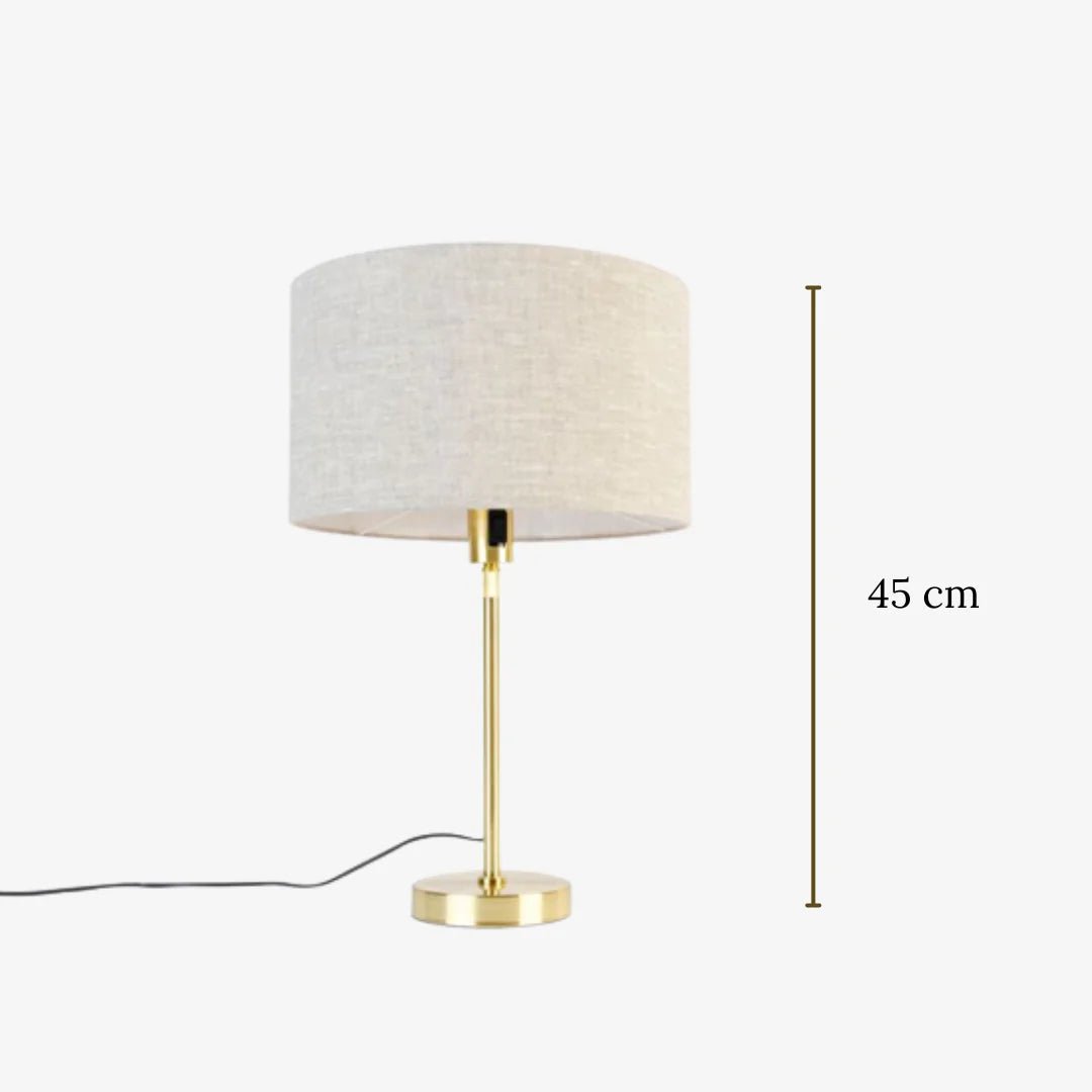 Classic Beige Table Lamp (45 CM) Homekode
