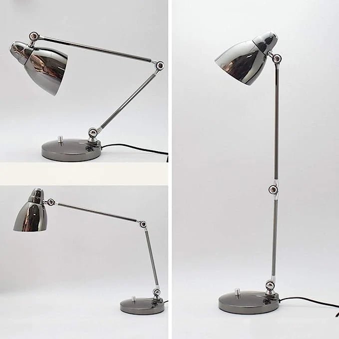 Silver Desk Table Lamp Homekode