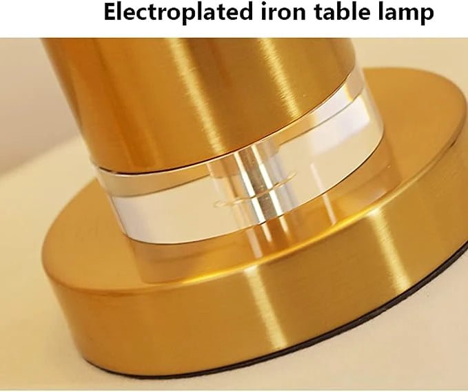 Gold Fabric Table Lamp Home Homekode