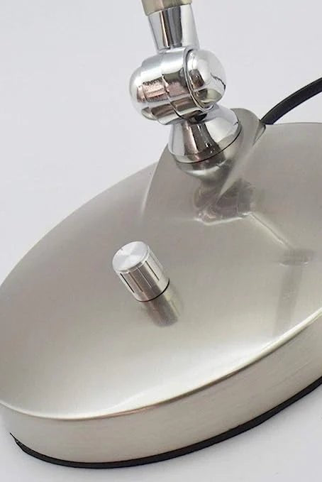 Silver Desk Table Lamp Homekode