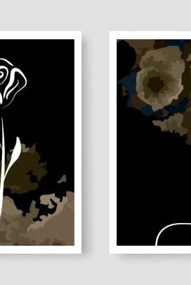 Ethereal Blossoms Wall