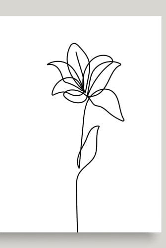 Midnight Botanical Symphony Wall