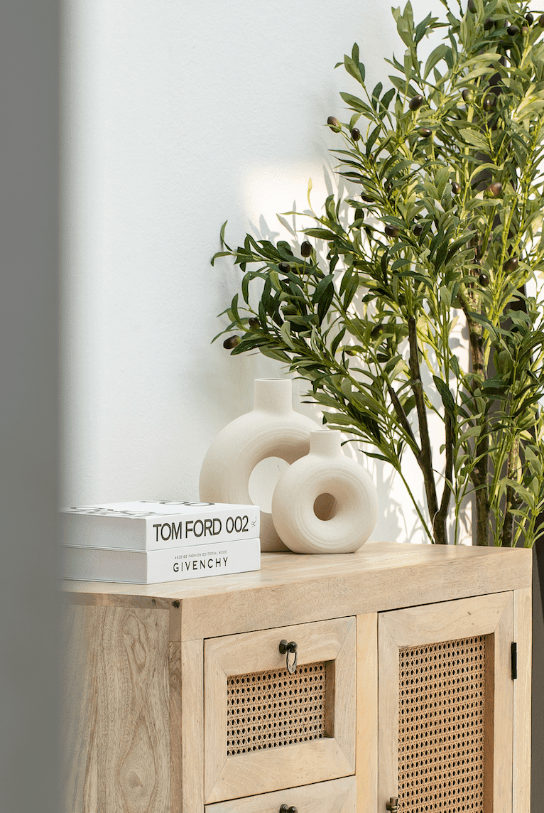 Ceic Creamy Loop Vase (Set of 2)