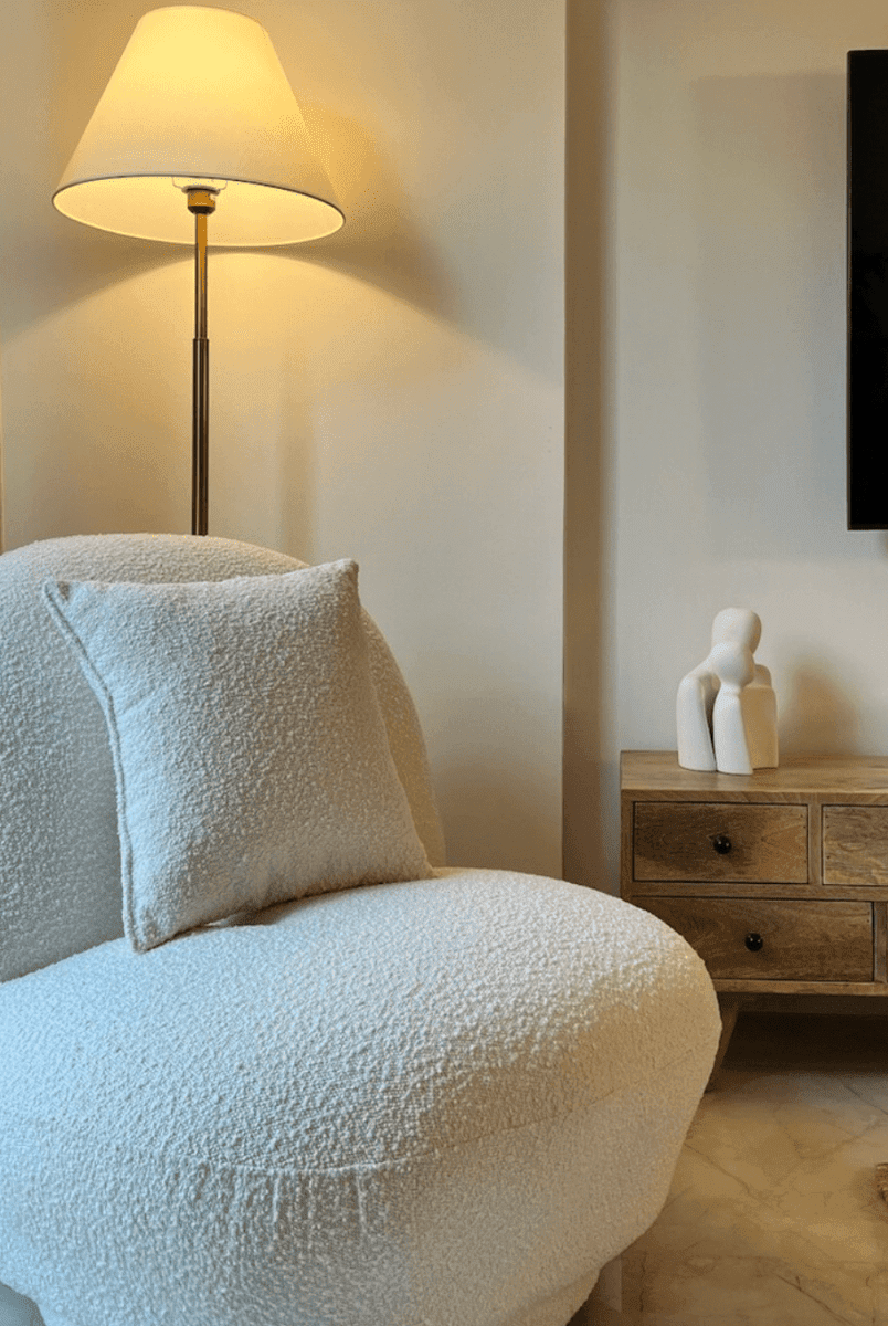 Cloud Off White Lounge Sofa Chair