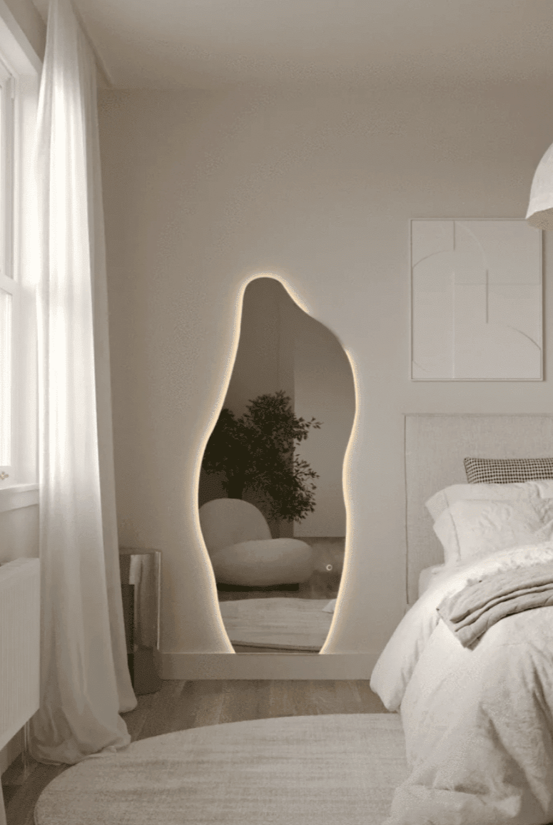 Evelyn Backlit Irregular Shape Mirror (5 Sizes)
