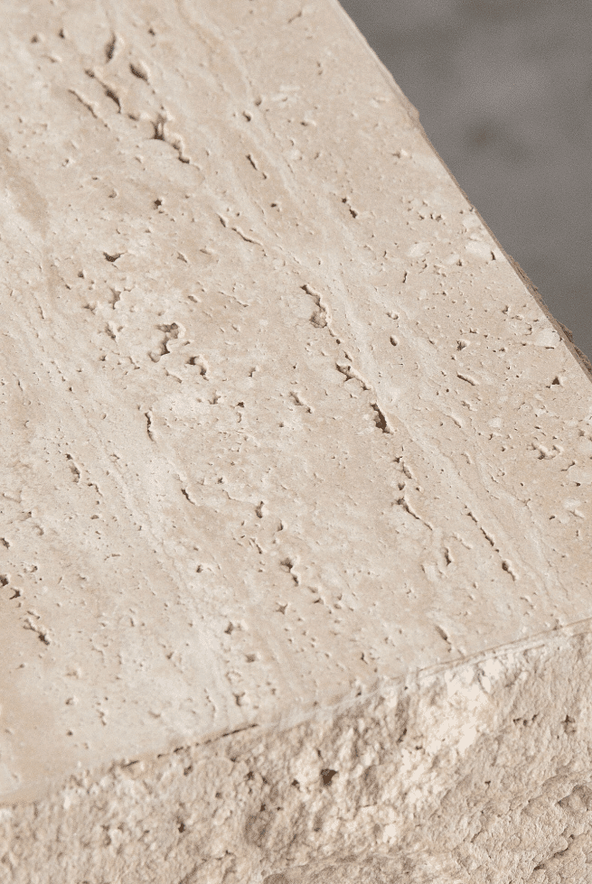 Ezile Travertine Classic Design Console