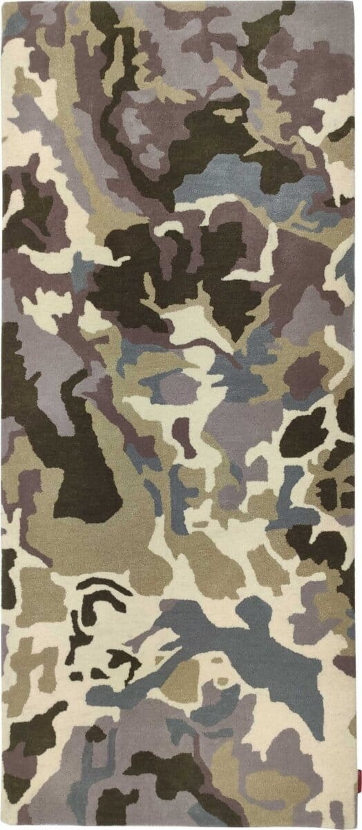 Safari Hues - Handmade Rug (80x200 CM)