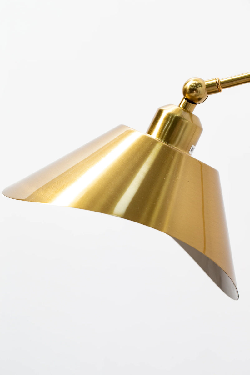 Golden Metal Desk Table Lamp Homekode