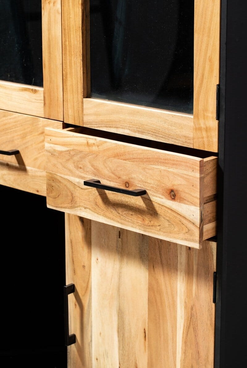 Display Cabinet with Four Doors Homekode