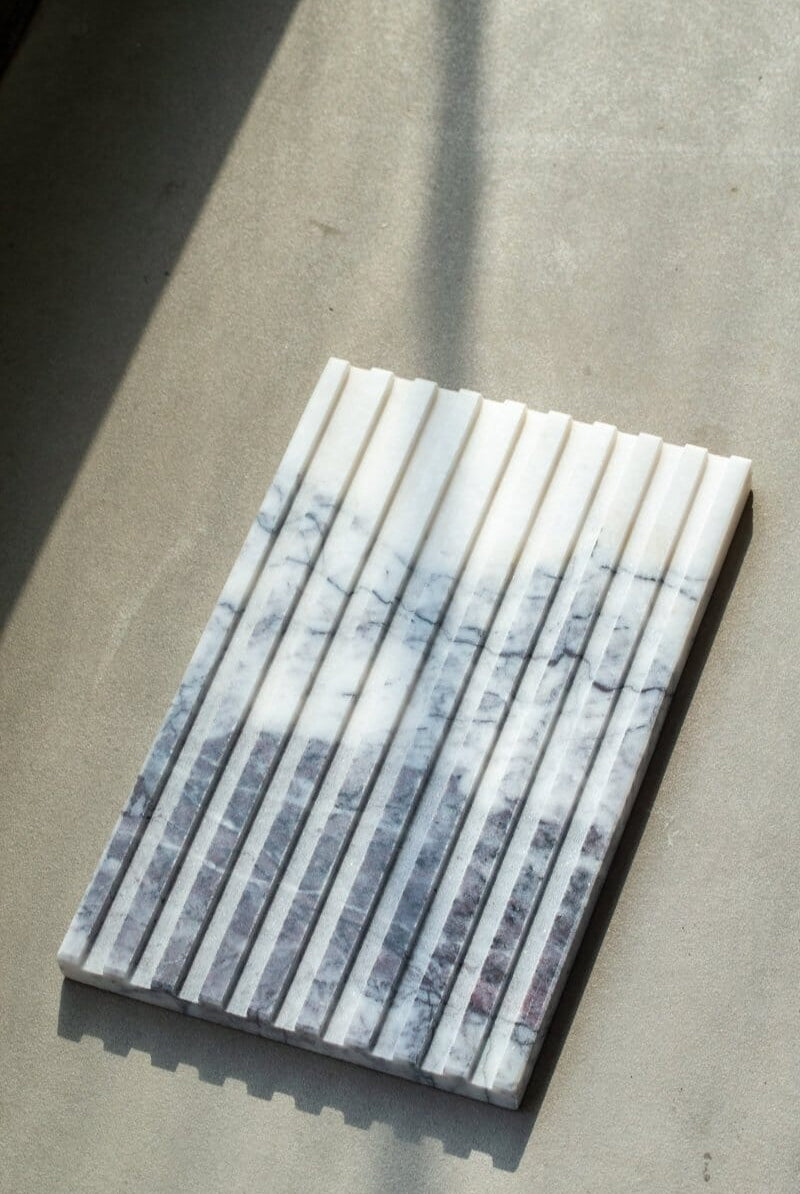 Lilac Plum Marble Tray