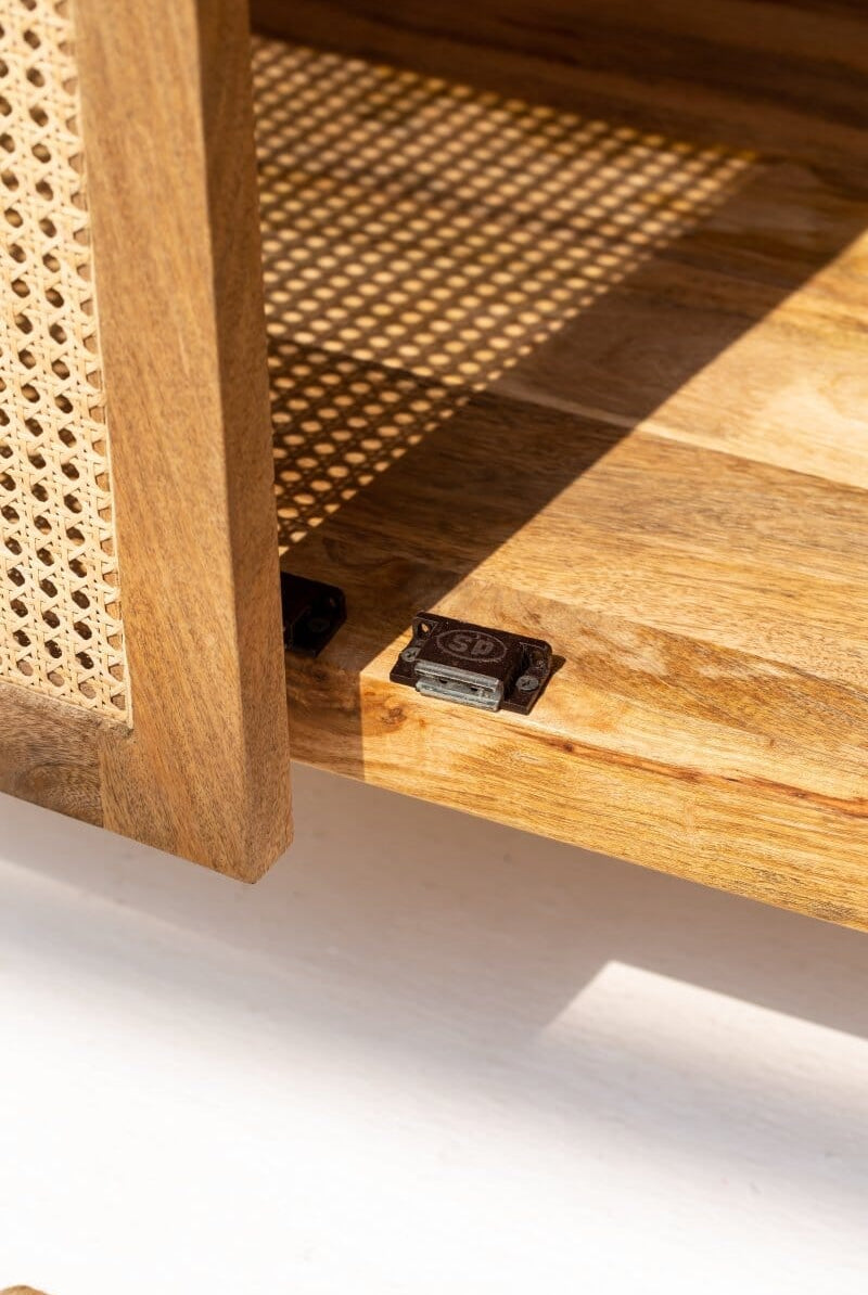 Azura Rattan Door Arch Top Cabinet Homekode