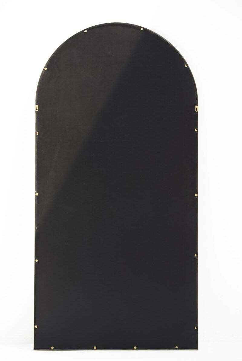 Astrid Black Window Arch Full Length Mirror (200X100 CM) Mirrors Homekode