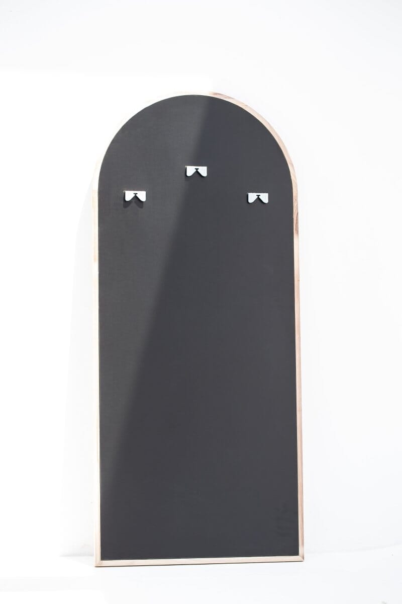 Eleanor Light Wood Arch Mirror (180x80 CM) Homekode