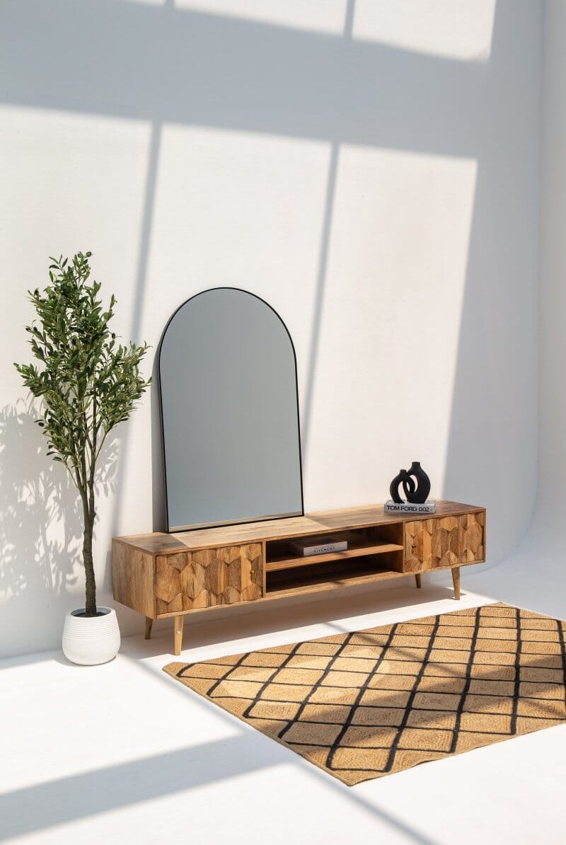 Nova Wooden Two Door TV Unit Homekode