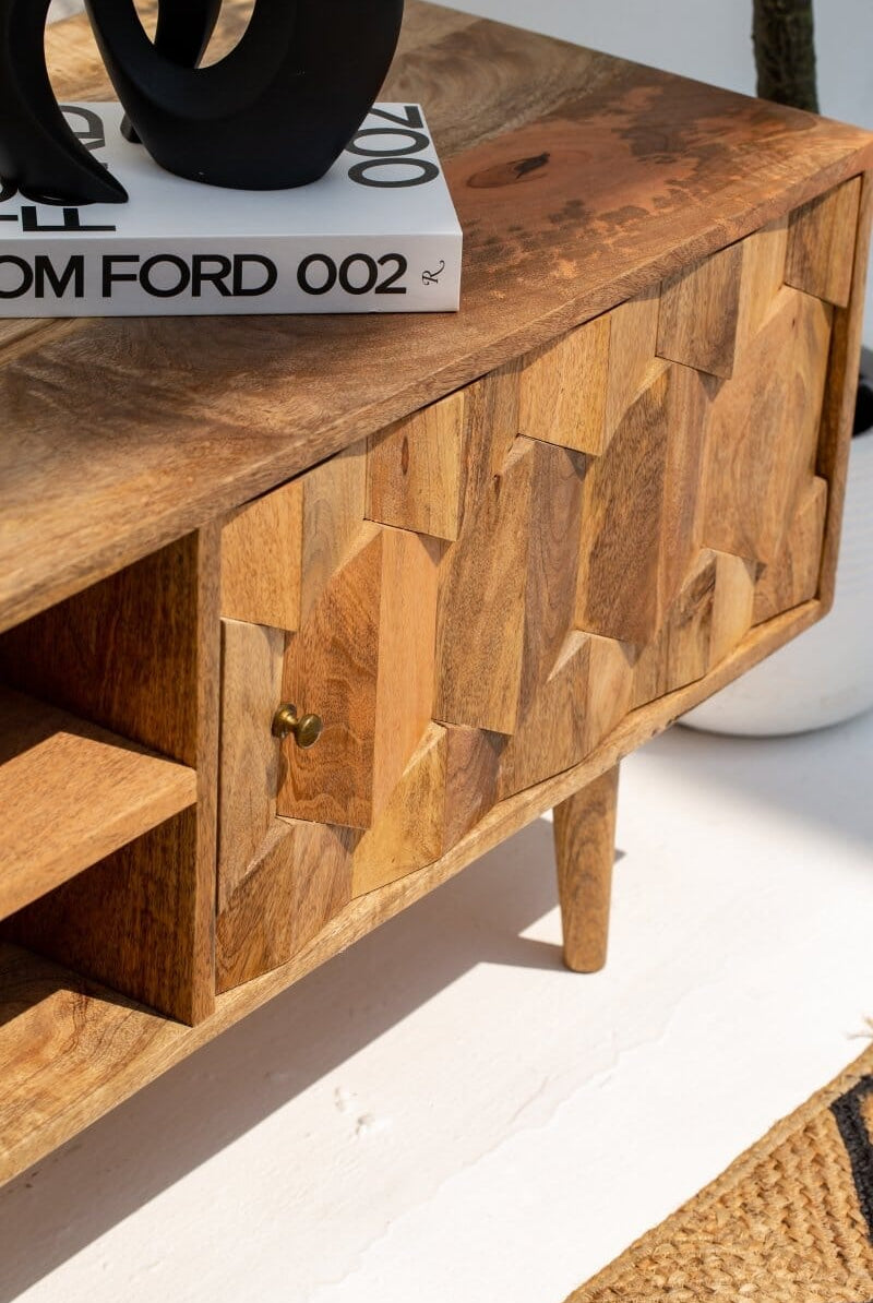 Nova Wooden Two Door TV Unit Homekode