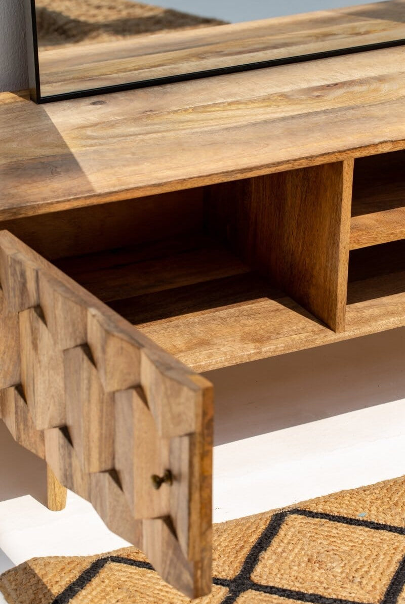 Nova Wooden Two Door TV Unit Homekode