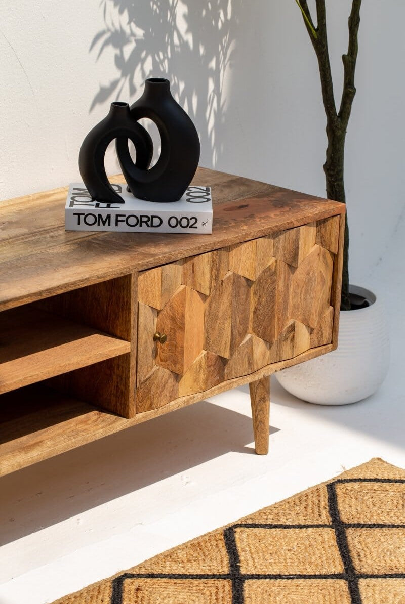 Nova Wooden Two Door TV Unit Homekode