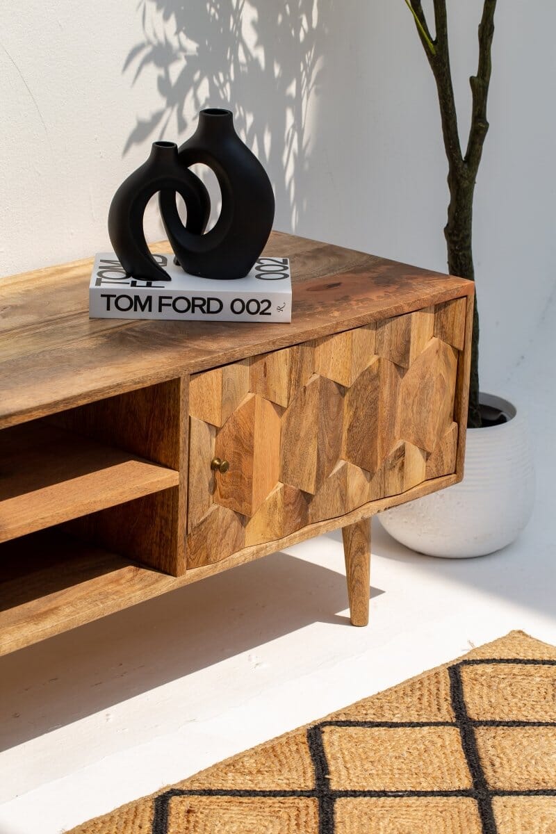 Nova Wooden Two Door TV Unit Homekode