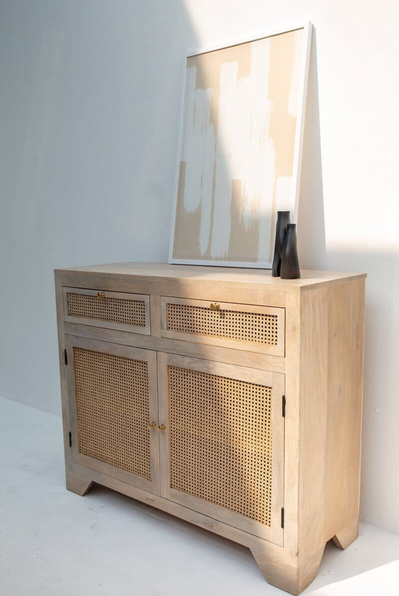Lorena Rattan Sideboard Homekode