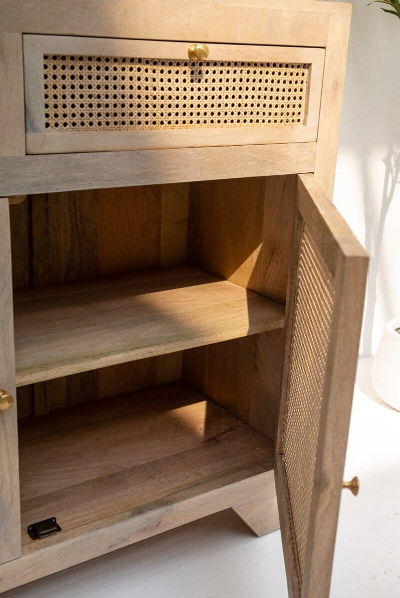 Lorena Rattan Sideboard Homekode