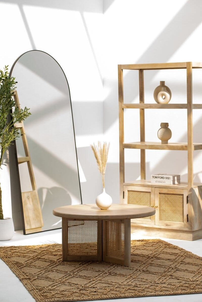 Oslo Wooden Bookcase Homekode