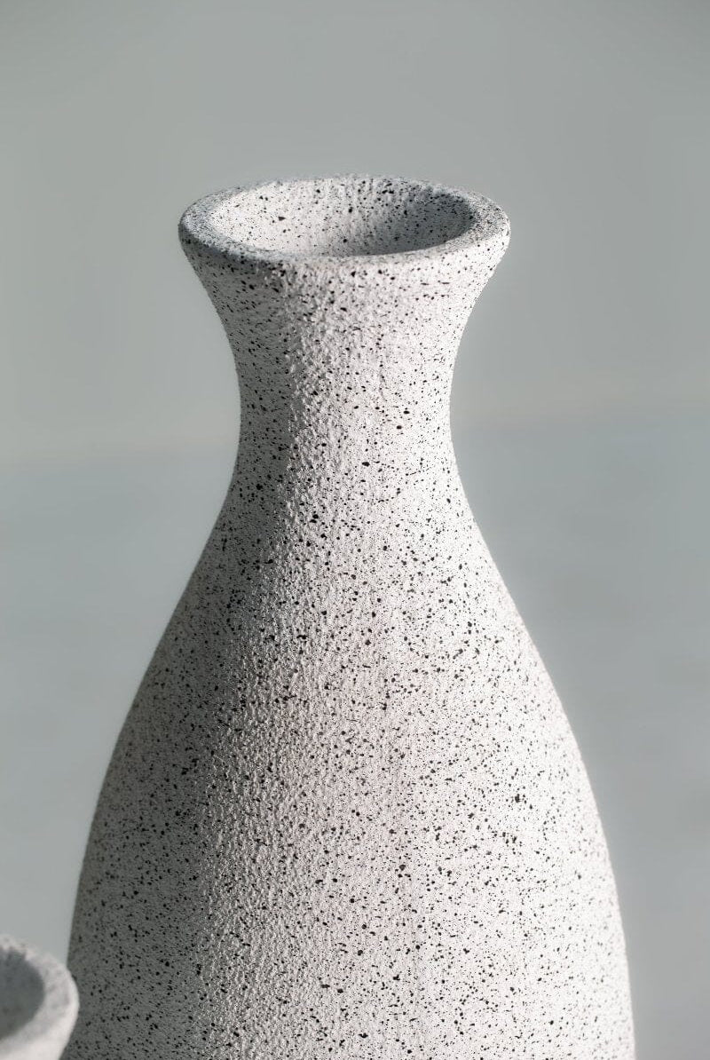 Alba rative White Vase (4 Sizes)