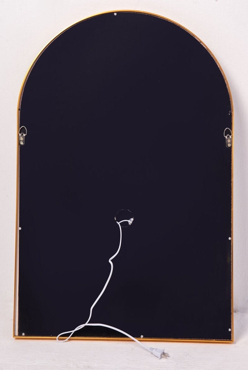 Gold Arch Vanity Mirror with LED Light (4 Sizes) Mirrors Homekode