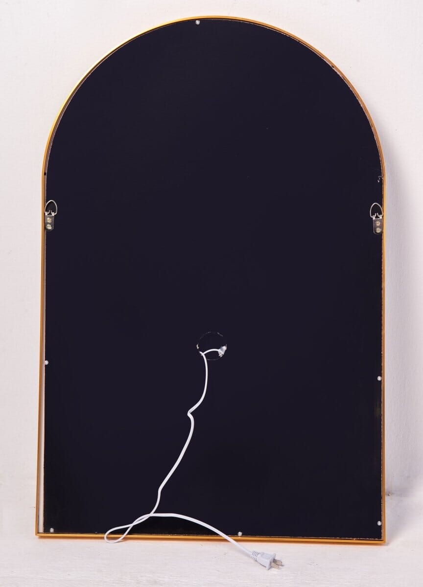 Gold Arch Vanity Mirror with LED Light (4 Sizes) Mirrors Homekode