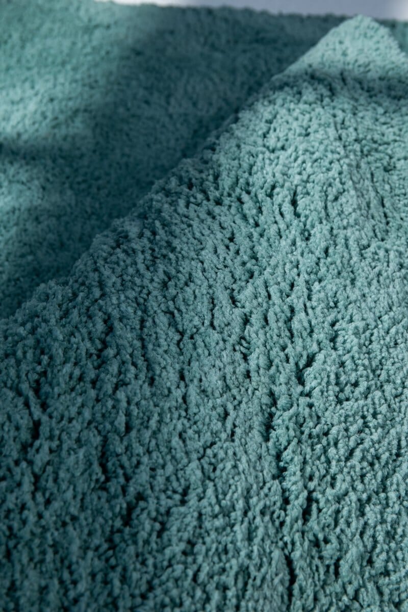 Shaggy Green Rug Homekode