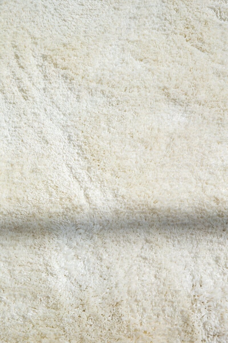 Shaggy Off White Rug (4 Sizes) Homekode