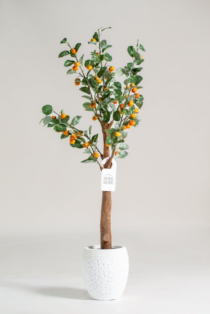 Mandarin Orange Artificial Plant