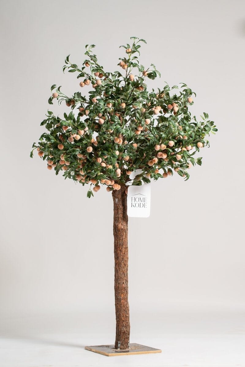 Peach Tree Artificial Plant