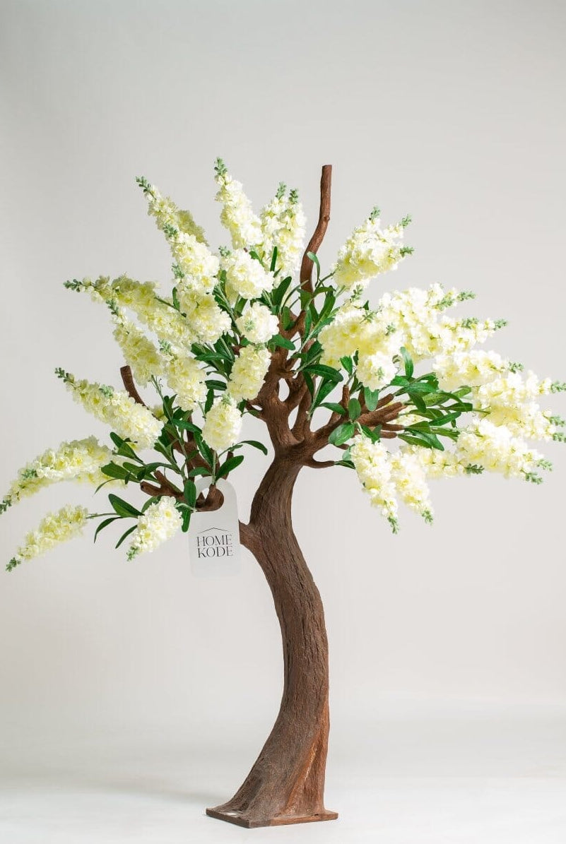 White Wisteria Artificial Plant
