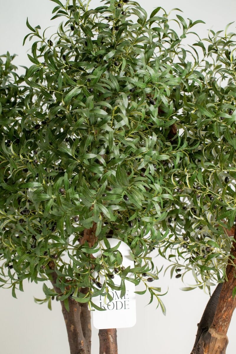 Original olive trunk withificial olive leaves (3 Sizes) Homekode