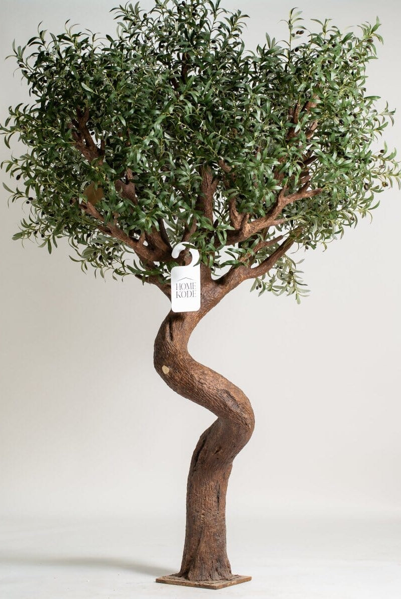 ificial Olive Tree with Curving Trunk (3 Meter Height) Homekode