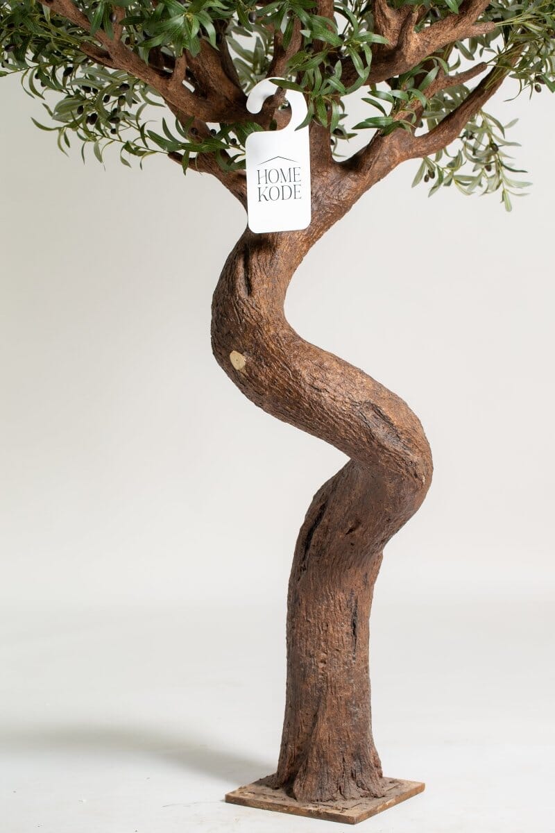 ificial Olive Tree with Curving Trunk (3 Meter Height) Homekode