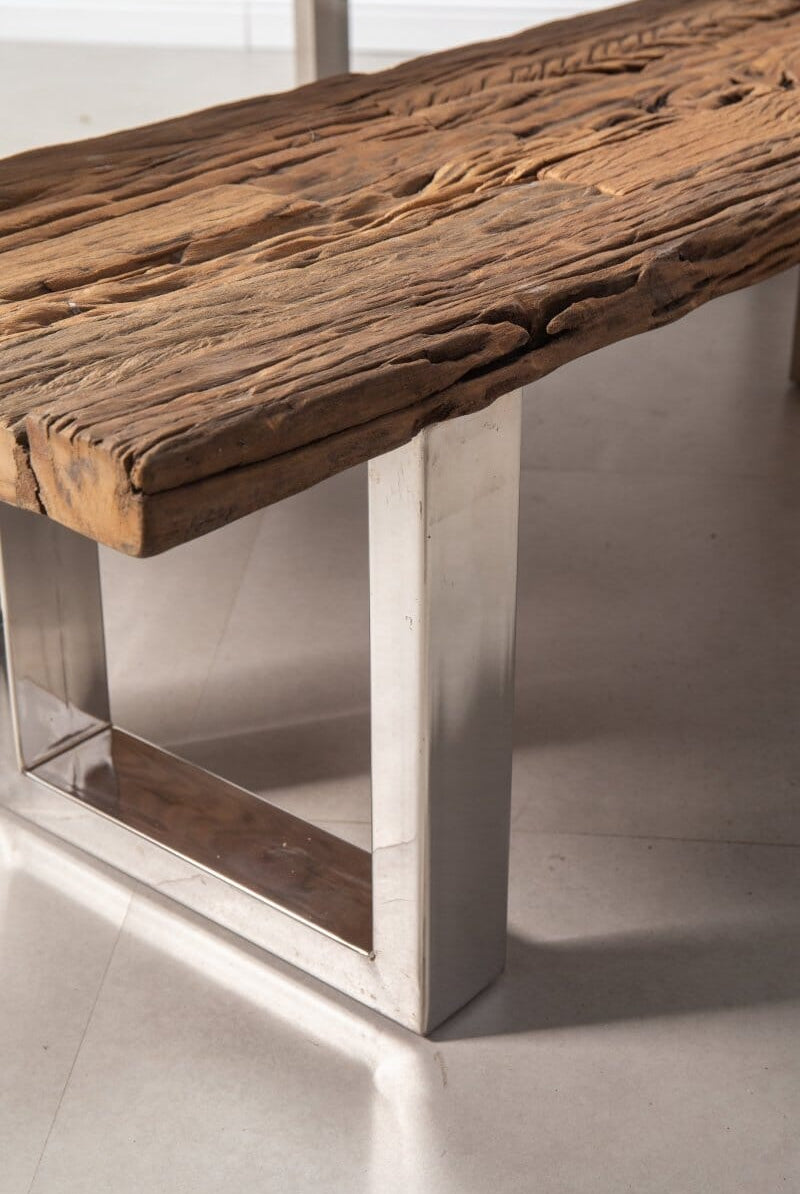 Railway Wood Industrial Design Bench (4 Sizes) Homekode