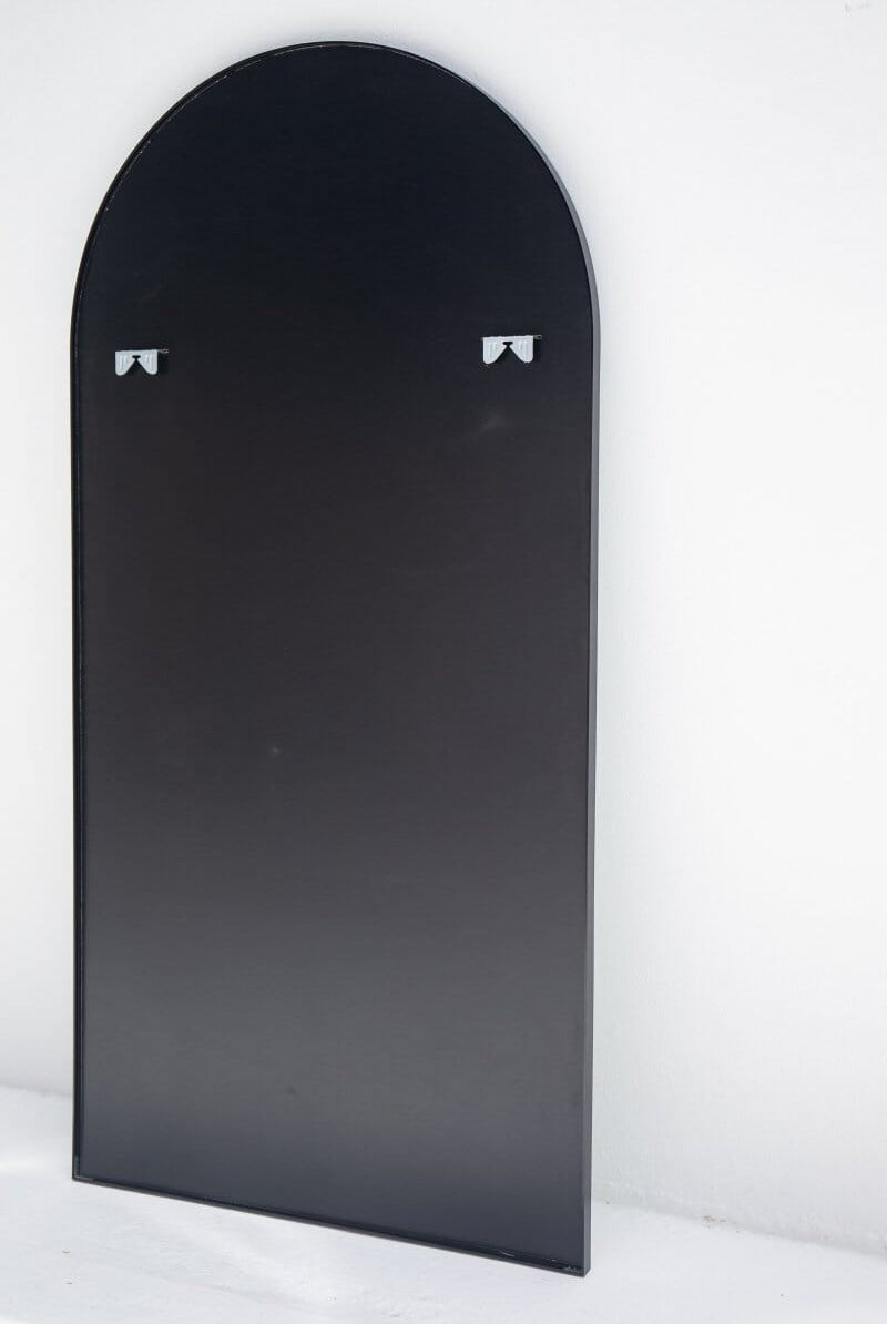 Full Length Arched Black Wall Mirror (7 Sizes) Mirrors Homekode