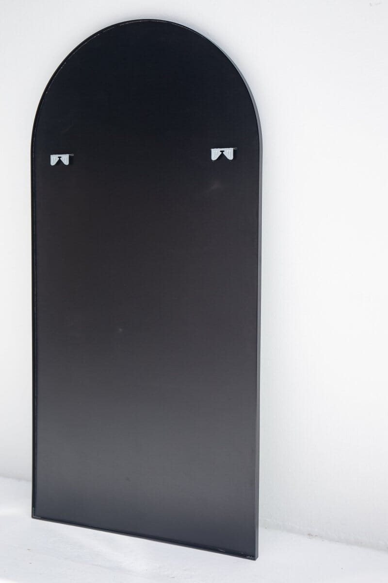 Full Length Arched Black Wall Mirror (7 Sizes) Mirrors Homekode