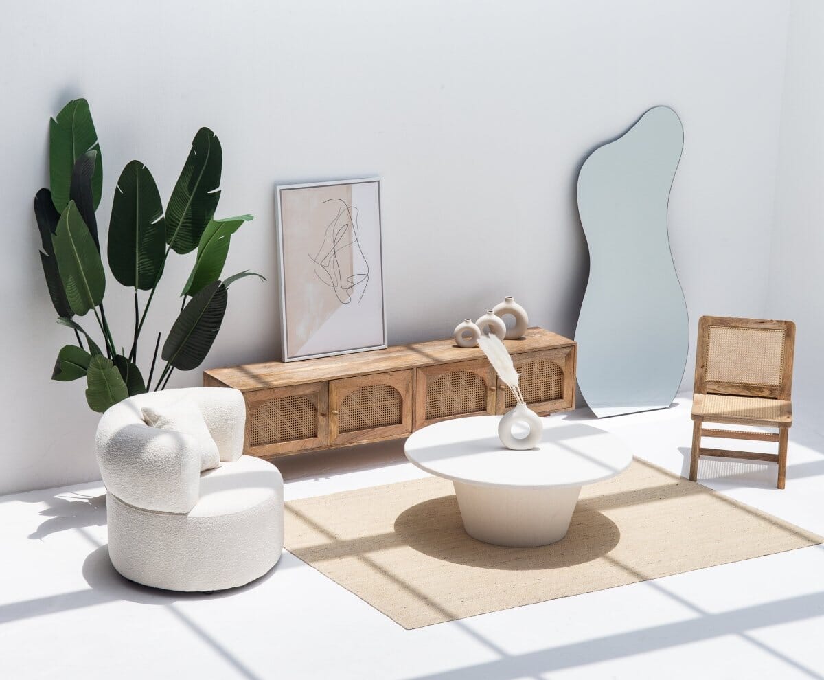 Arabella Arch Design TV Wooden Unit Homekode