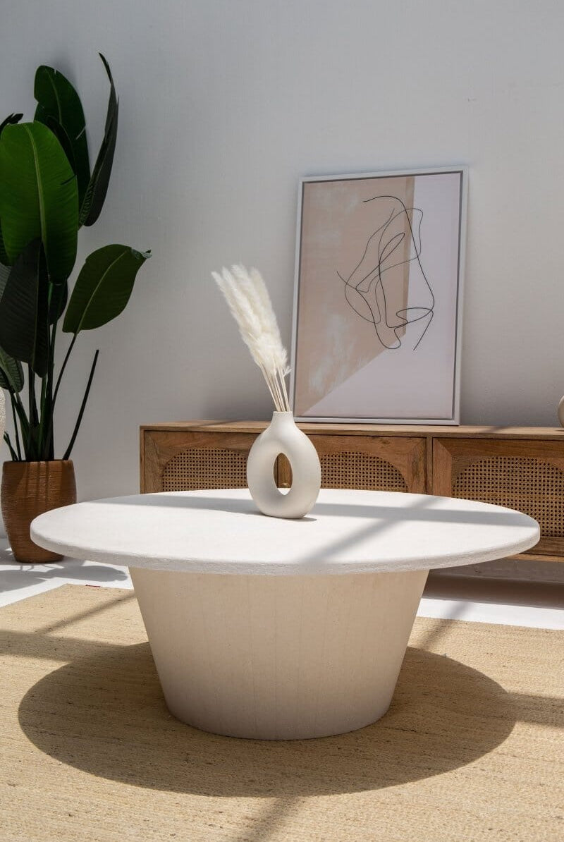 Bianca Lime Stone Coffee Table (4 Sizes)