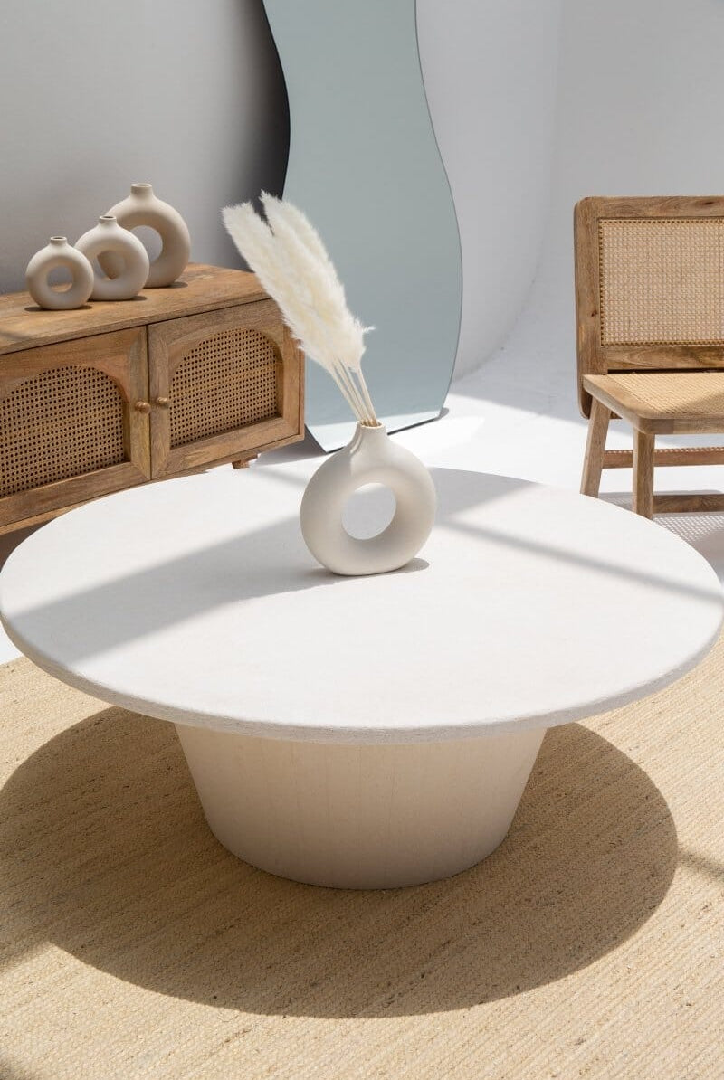 Bianca Lime Stone Coffee Table Homekode