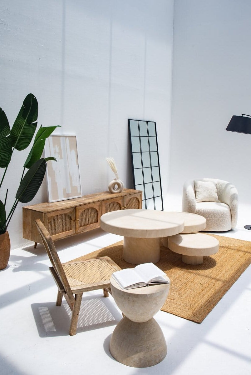 Ehly Braided Elegance - Natural Jute Rug (6 Sizes)