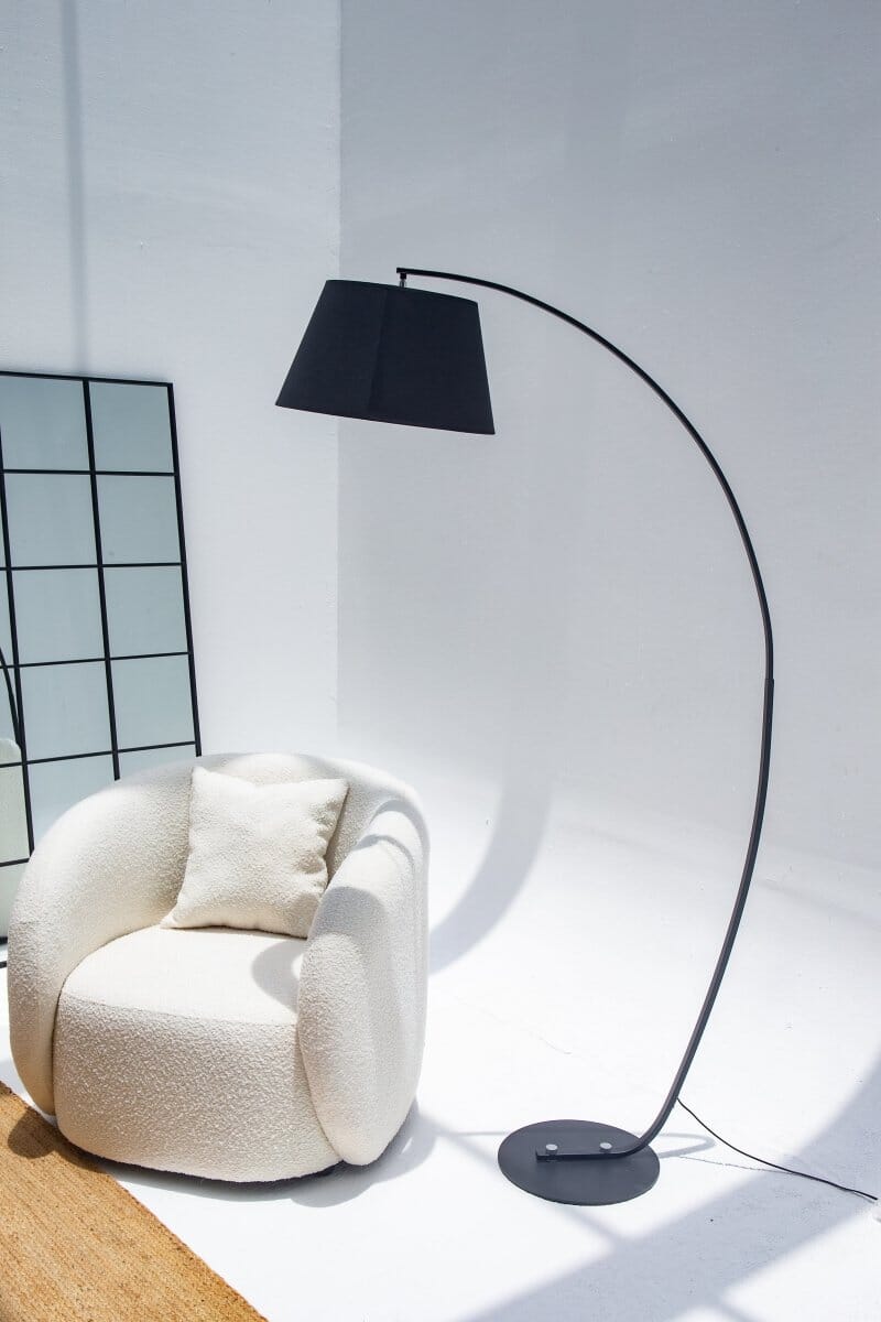 Amanti Boucle Lounge Sofa Chair Homekode